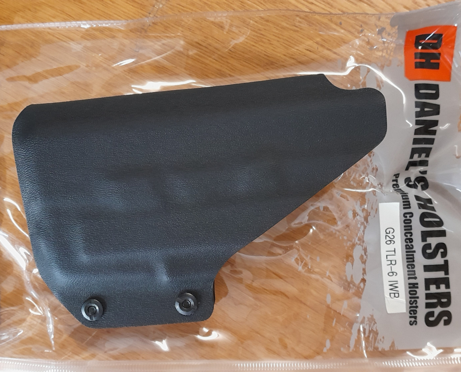 IWB-Holster RH zu Glock 26 mit TLR6