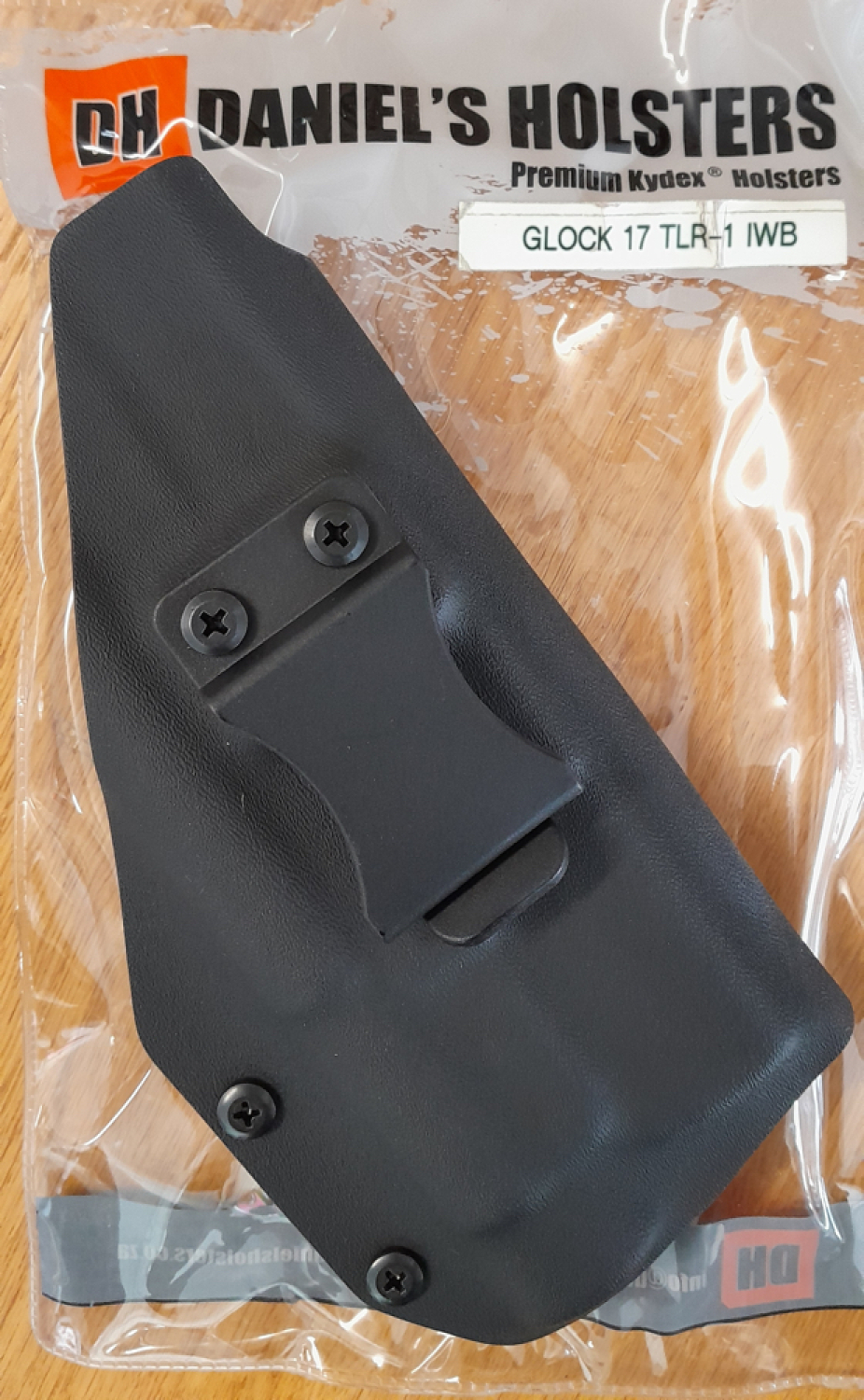 IWB Holster RH Glock 19 mit TLR-1 Streamlight