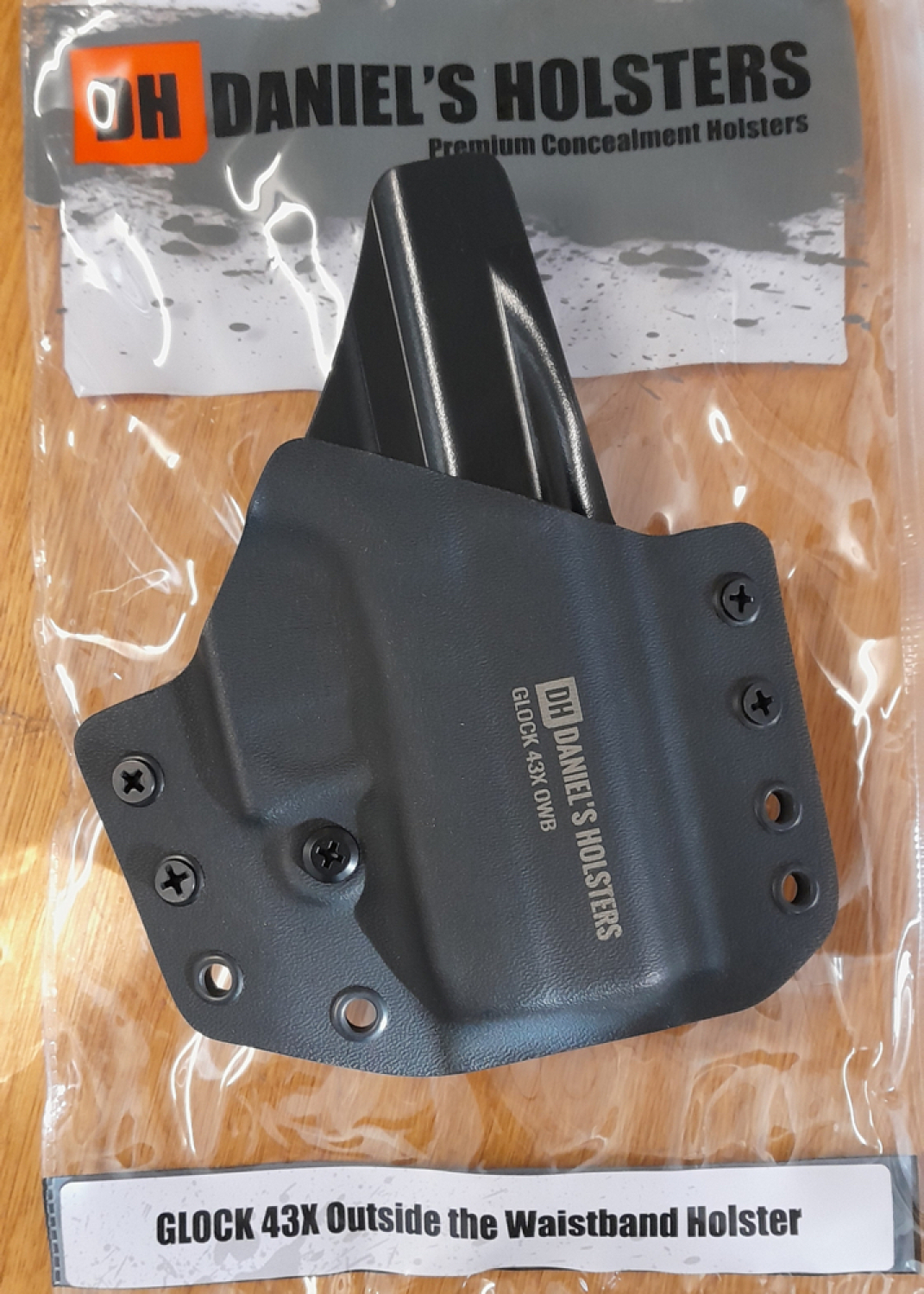 OWB Holster RH Glock 43X